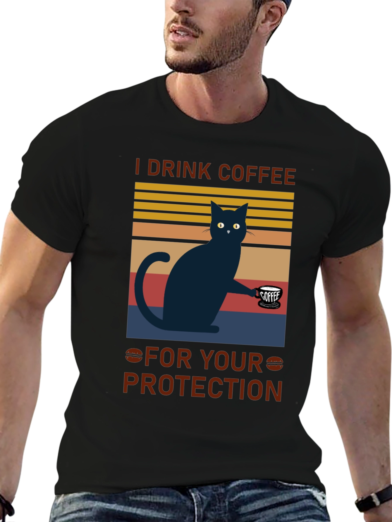 I Drink Coffee for Your Protection T-Shirt
