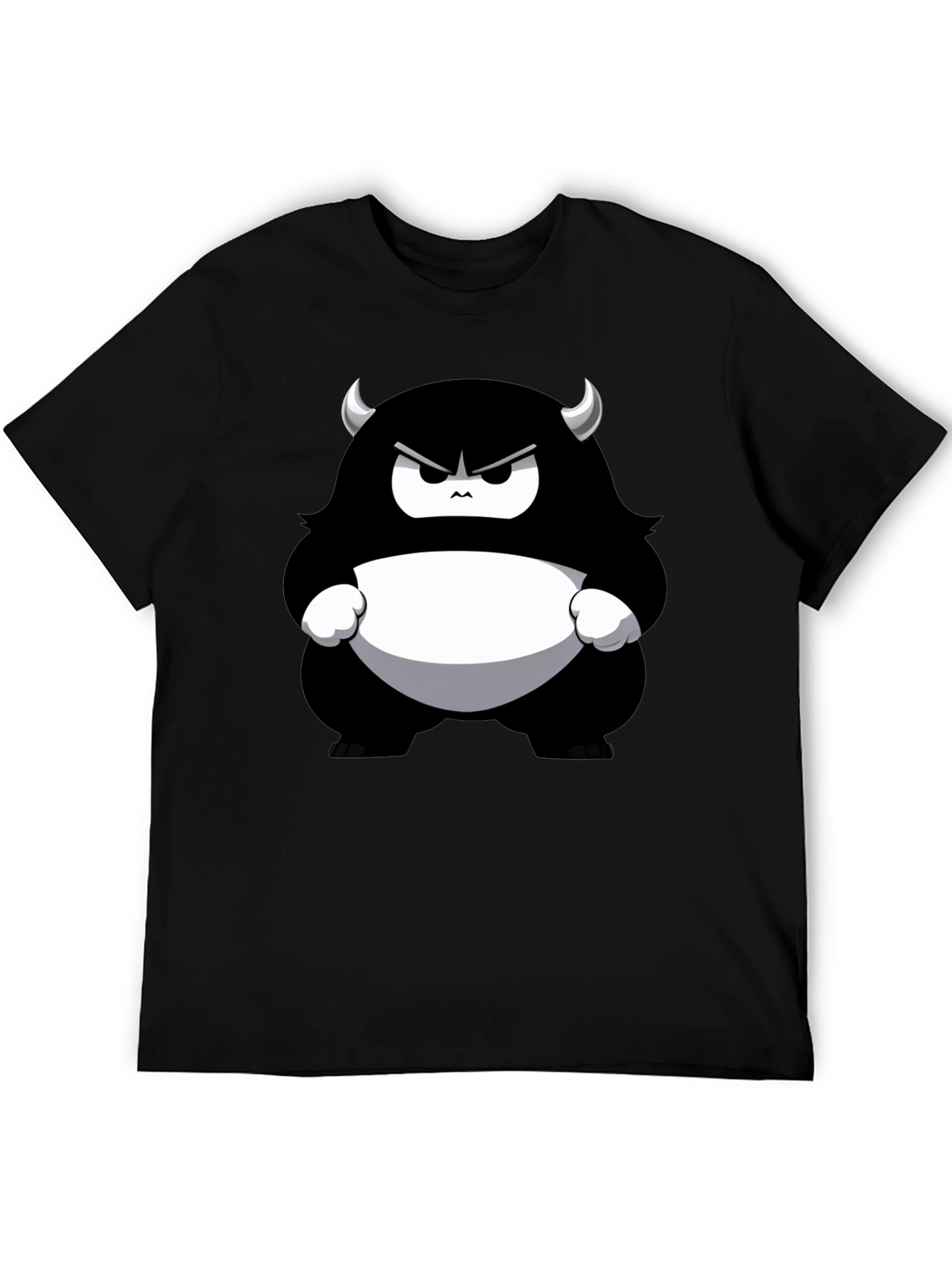 Monster Graphic Tee - Black