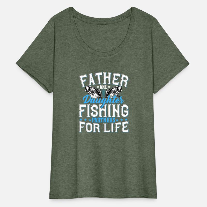 Father And Daughter Fishing Partners Fishing Lover