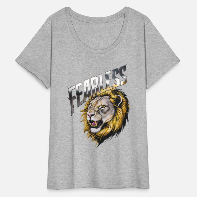Fearless lion ,Lionhearted Embrace the Fearless