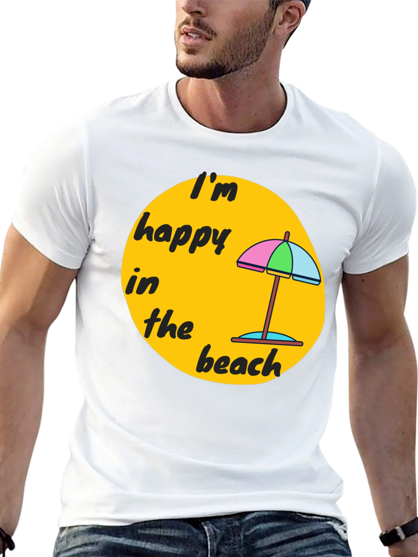 Im Happy in the Beach T-Shirt