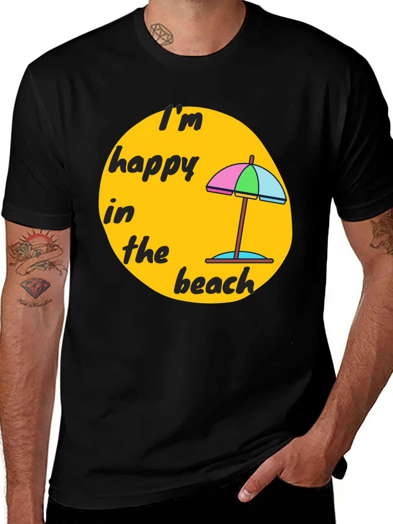 Im Happy in the Beach T-Shirt