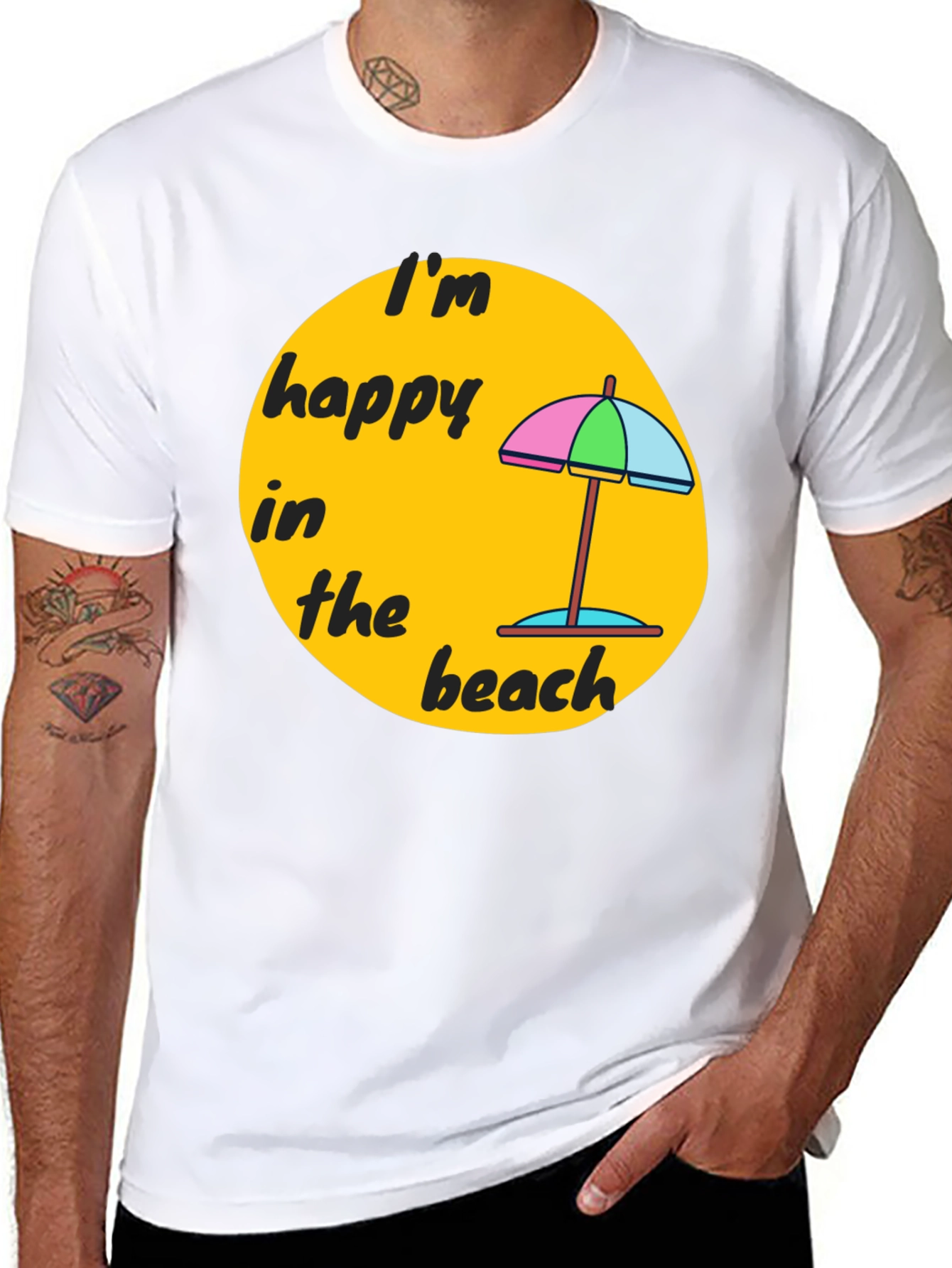 Im Happy in the Beach T-Shirt