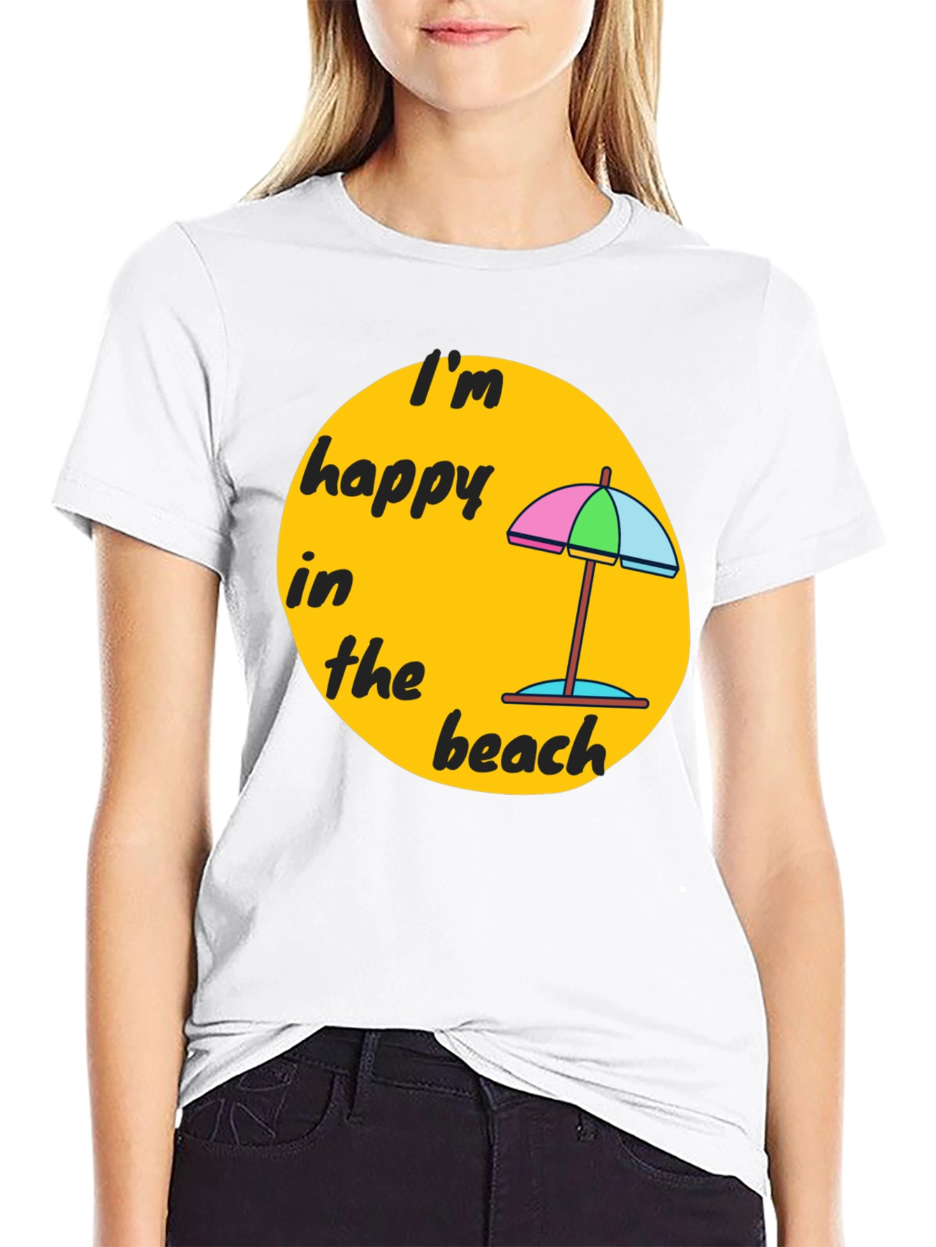 Im Happy in the Beach T-Shirt