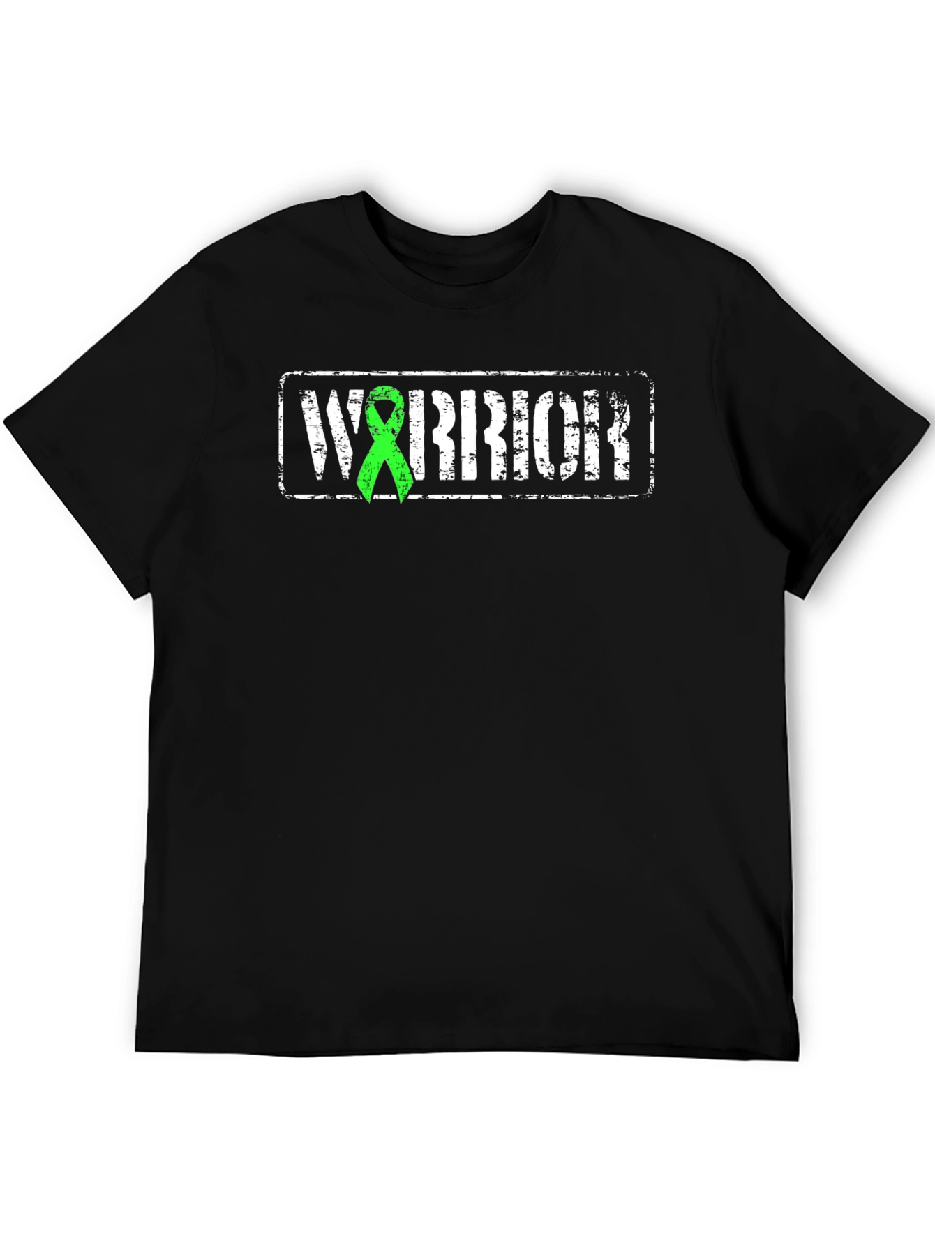 Warrior Green Ribbon Awareness T-Shirt