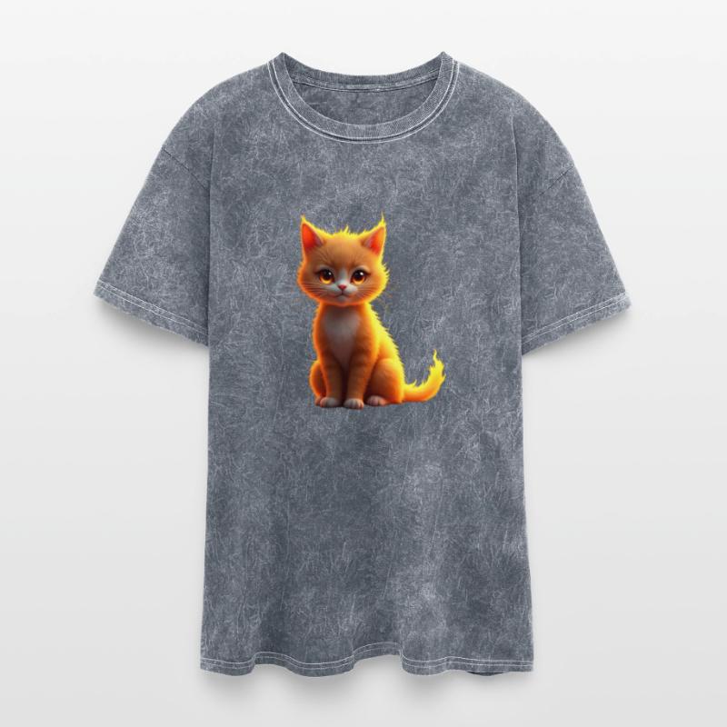 Fiery Kitten Charm