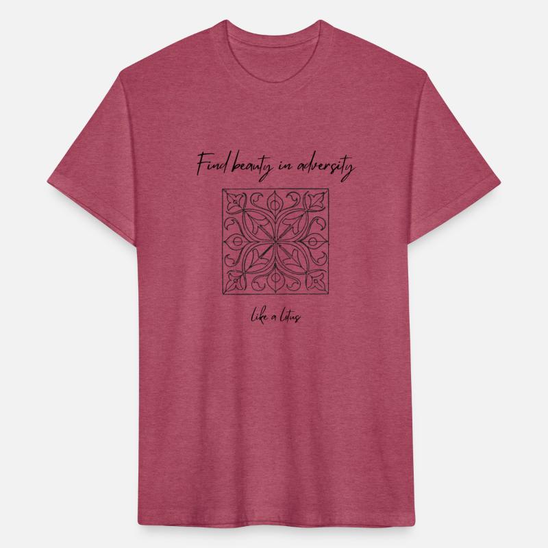 Find beauty in adversity, like a lotus