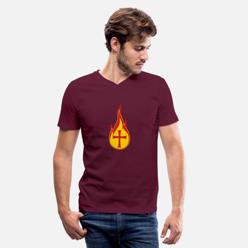 fire flames hot burning church symbol cross jesus