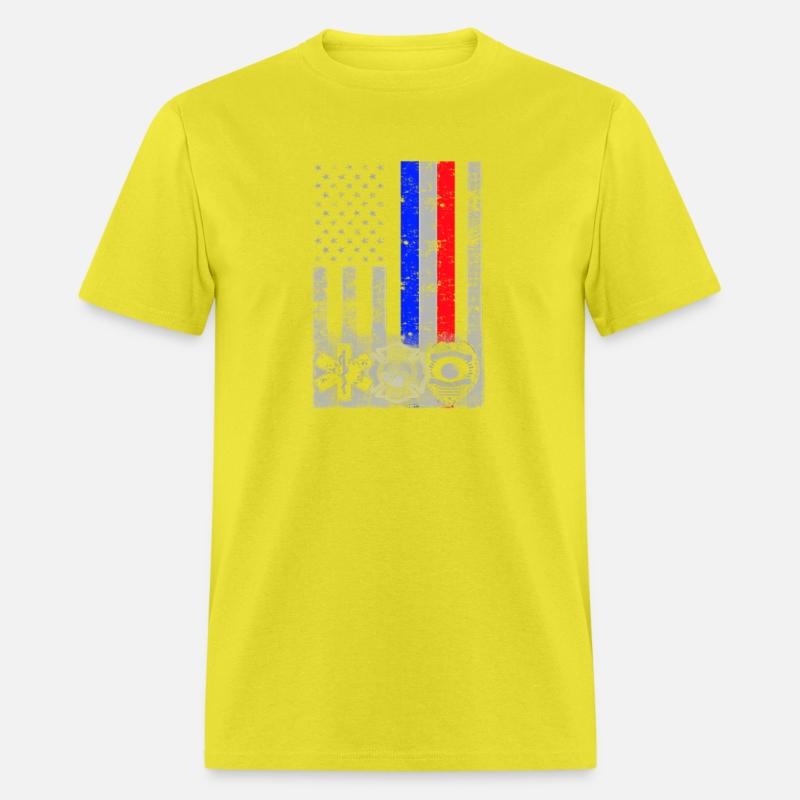 Fireman Police Emt First Responder Flag