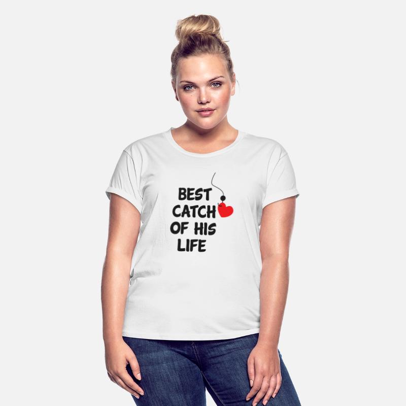Fishing Couple One Lucky Fisherman Gift For Women