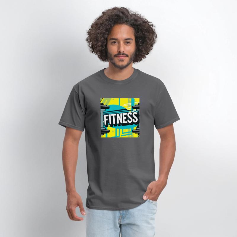 Fitness Gym Passion Design with Dumbbells
