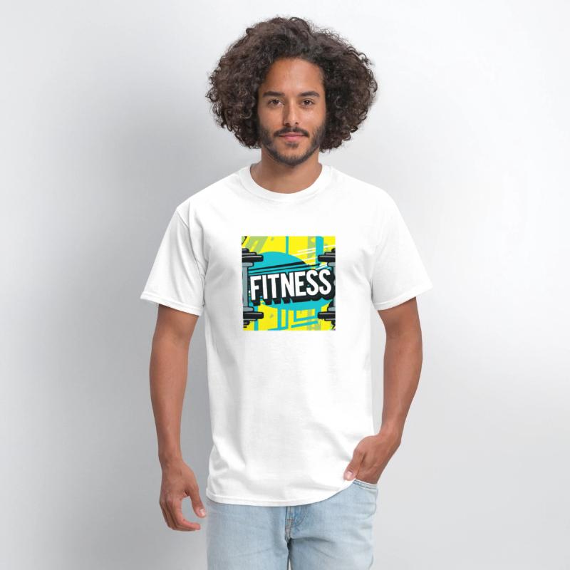 Fitness Gym Passion Design with Dumbbells
