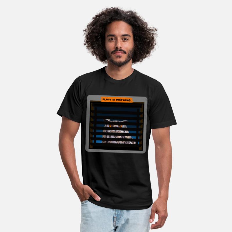 Flaco Is Watching (Gray Version) - Owl Design