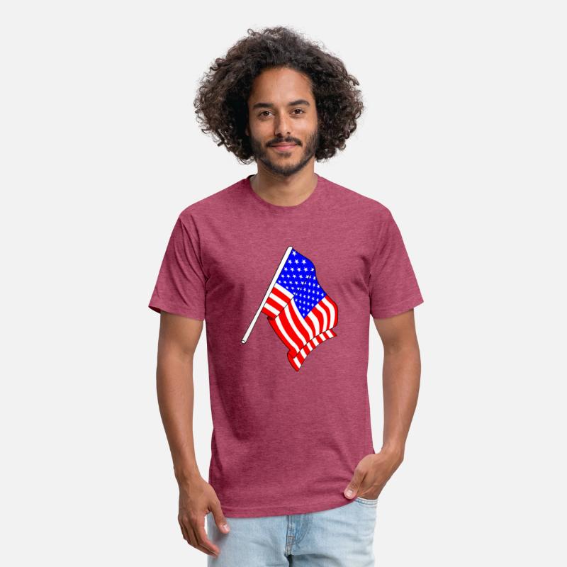 Flag of USA, stars and stripes