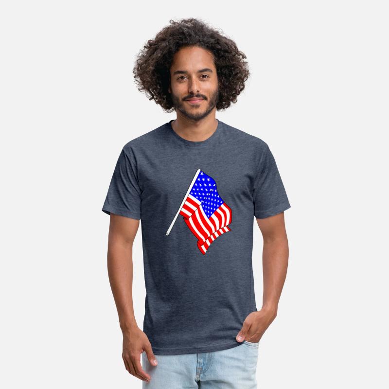 Flag of USA, stars and stripes