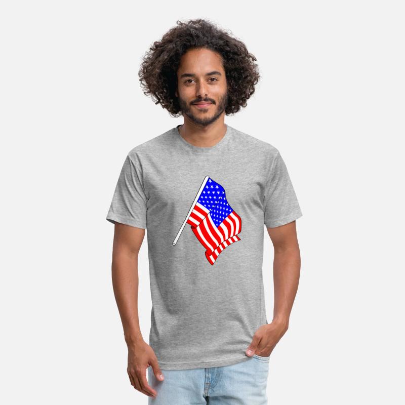 Flag of USA, stars and stripes