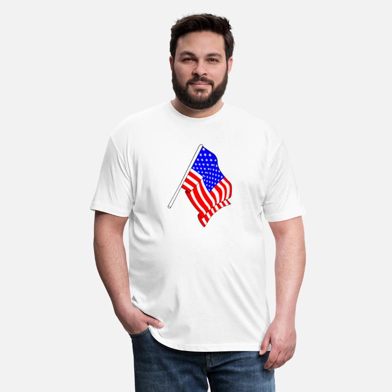Flag of USA, stars and stripes