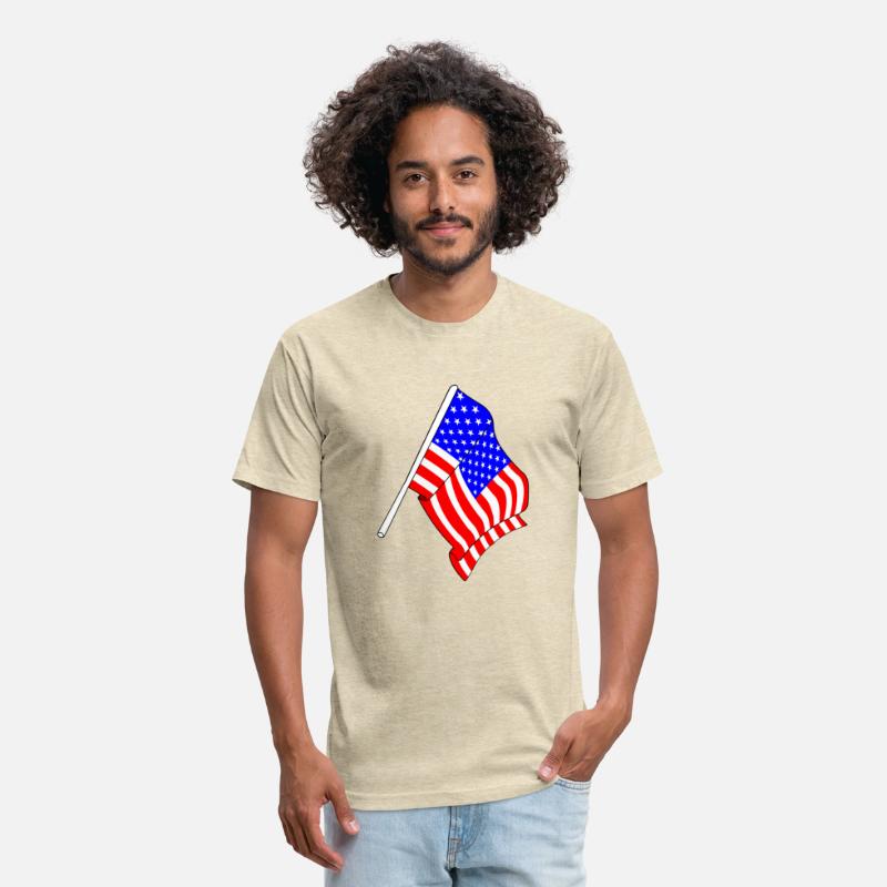 Flag of USA, stars and stripes