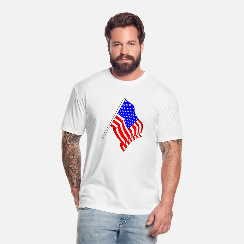 Flag of USA, stars and stripes