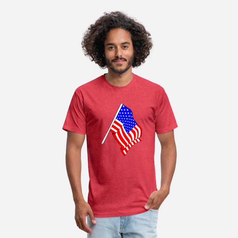 Flag of USA, stars and stripes