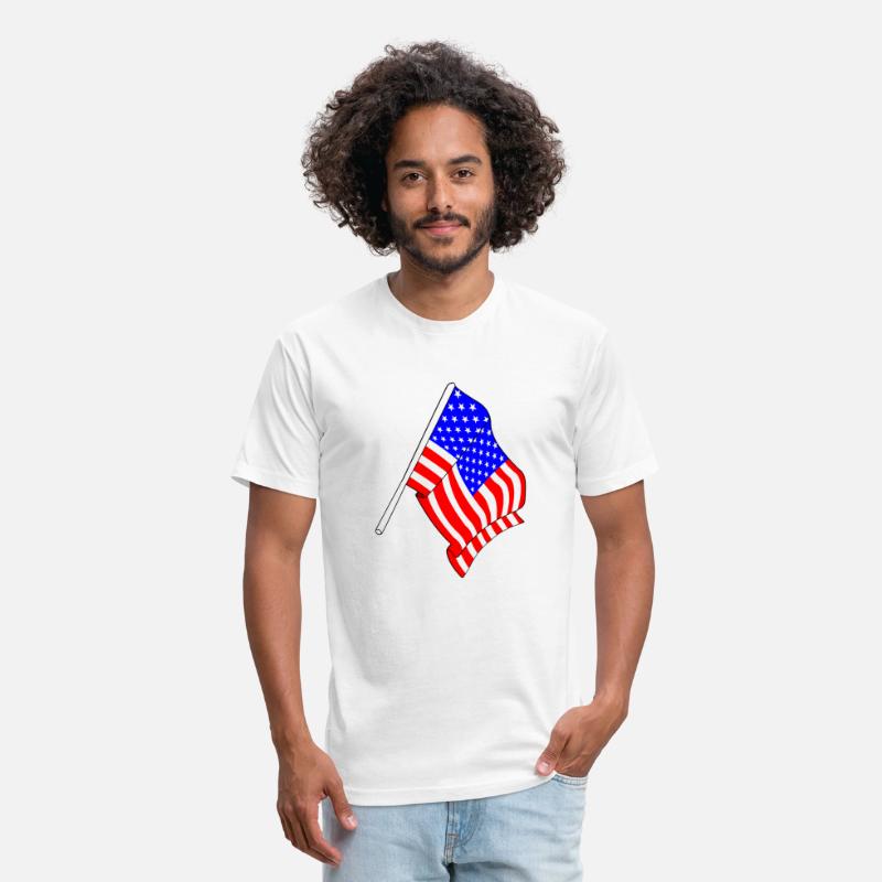 Flag of USA, stars and stripes
