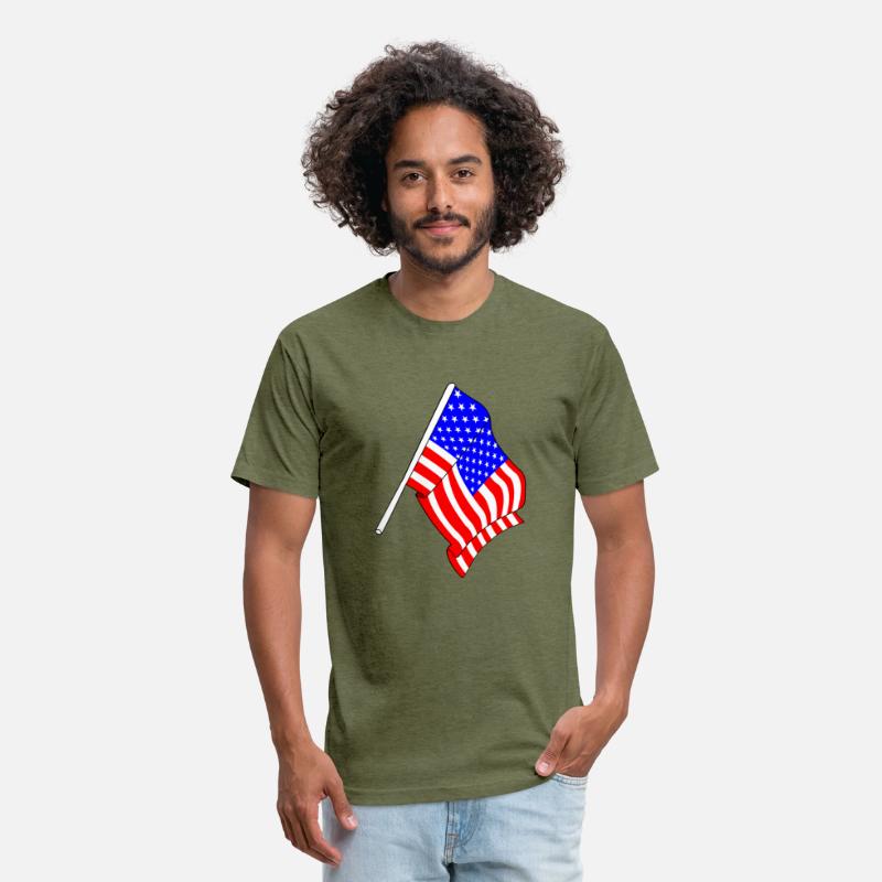Flag of USA, stars and stripes