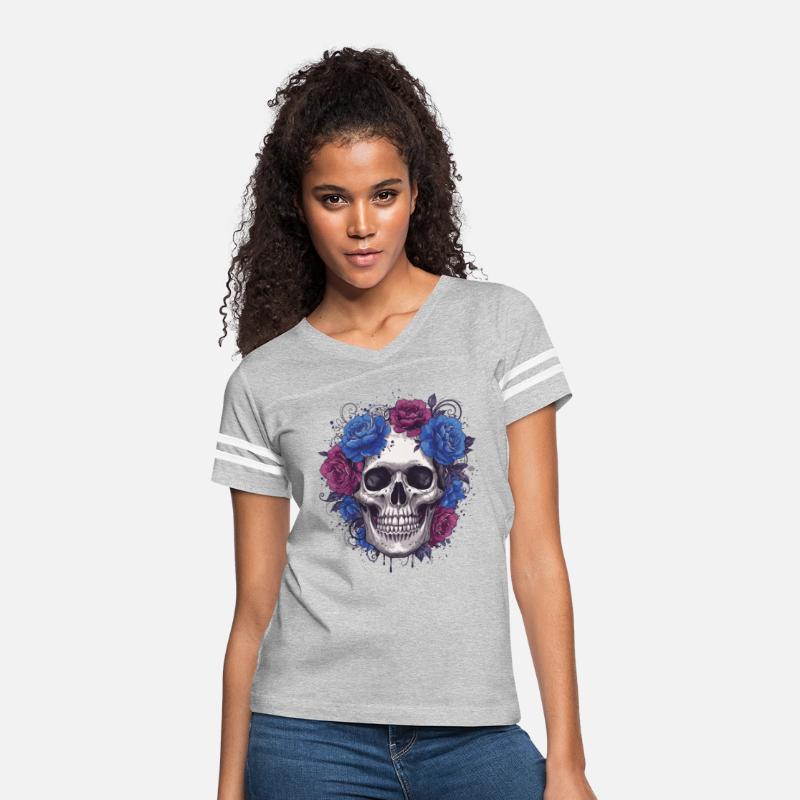 Floral Skull Art Print
