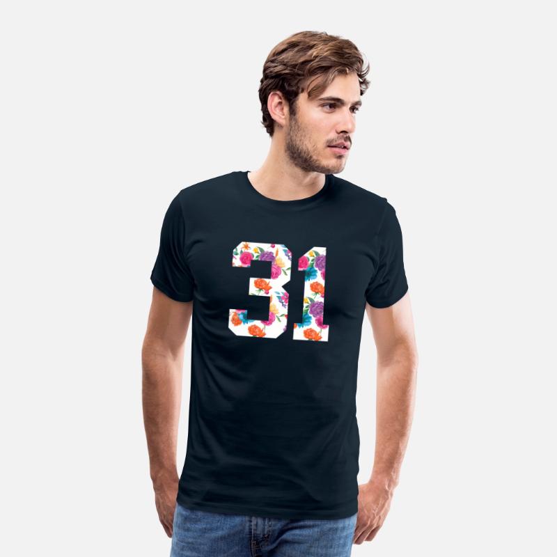 Football For Floral Fan Jersey Number 31