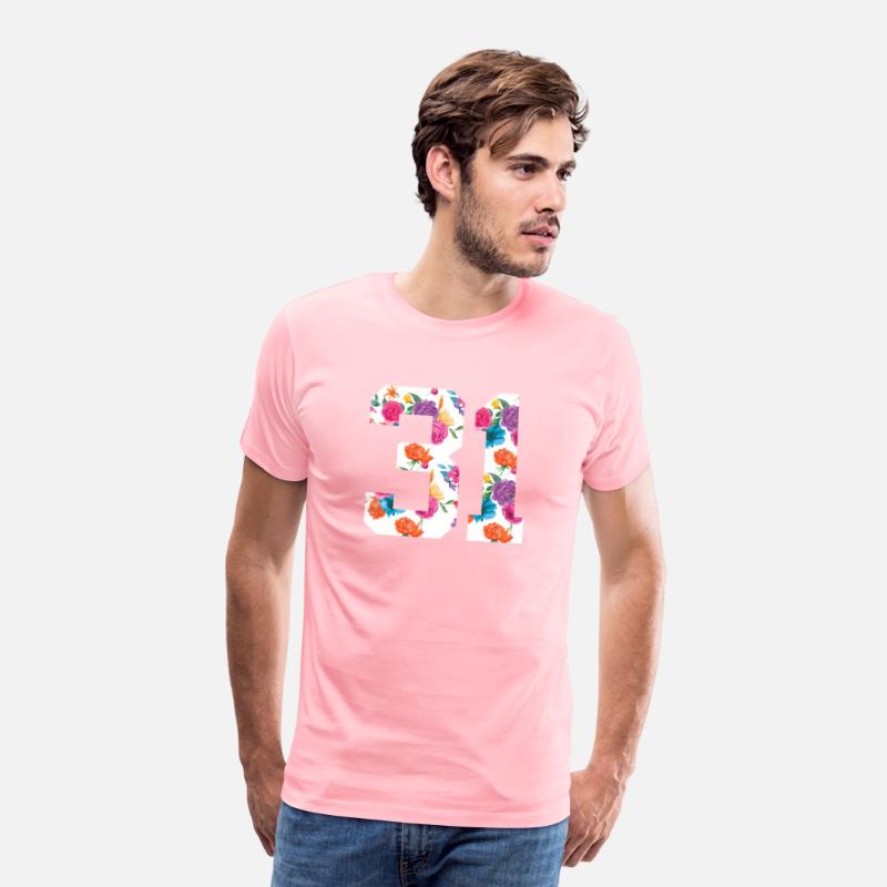 Football For Floral Fan Jersey Number 31