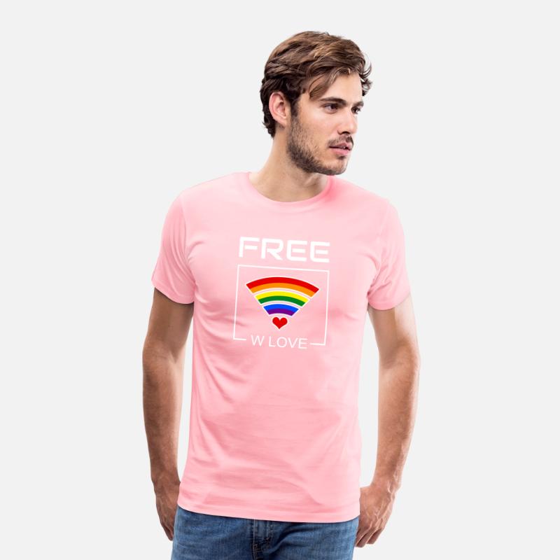 FREE WLOVE wlan sign rainbow colored