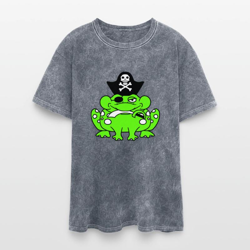 Frog Captain Hat Toad Funny Cool Comic Cartoon Fun