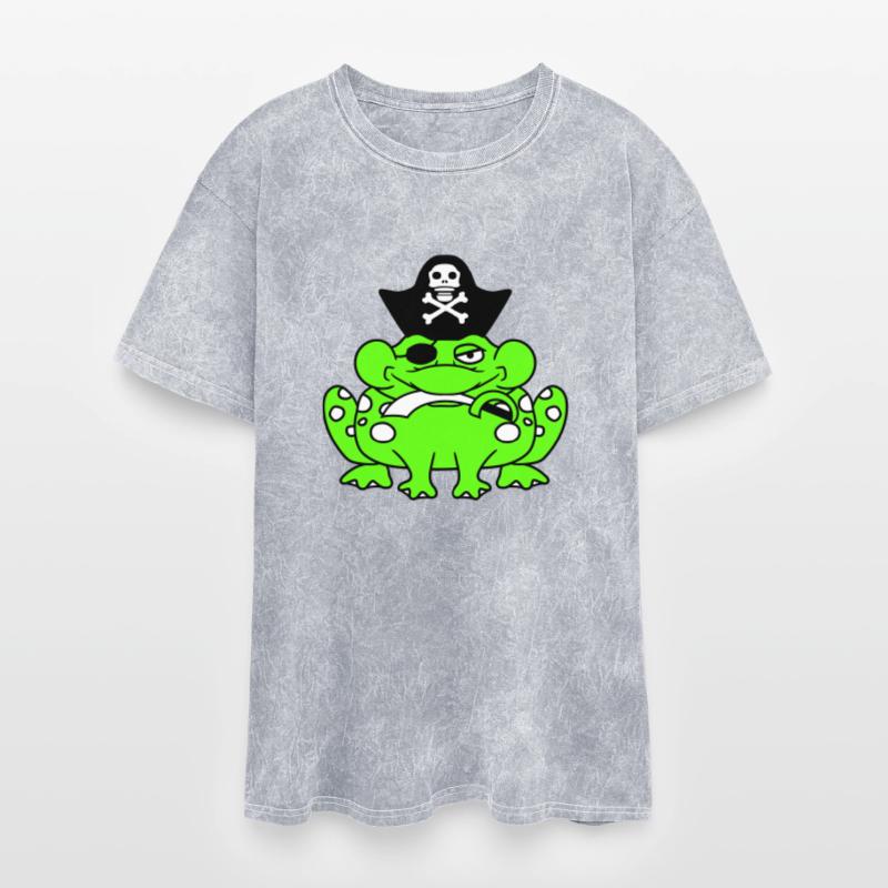 Frog Captain Hat Toad Funny Cool Comic Cartoon Fun