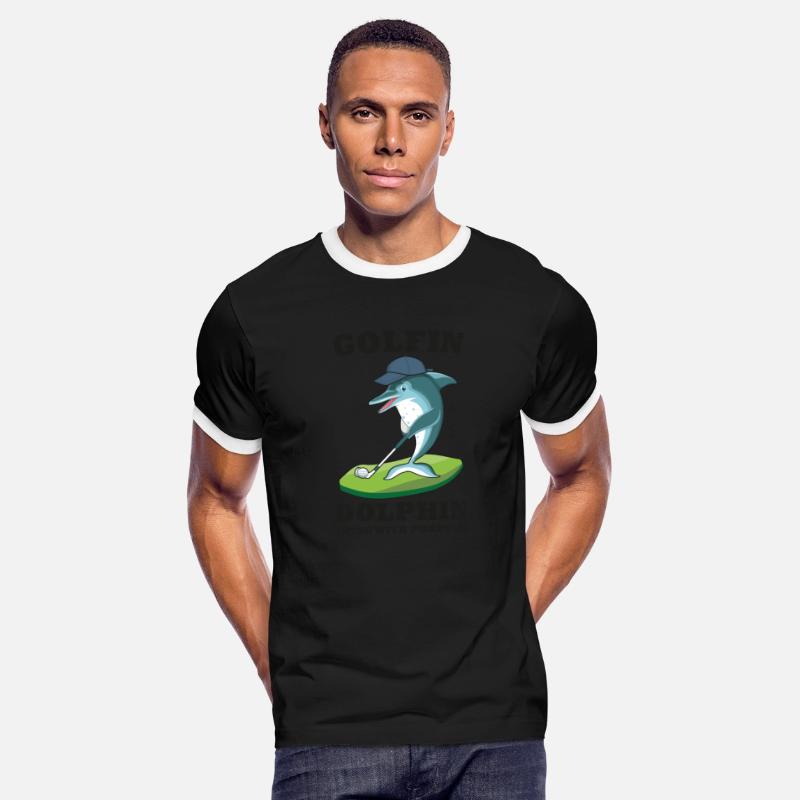 Funny Animal Golfin Dolphin Swing with Porpoise