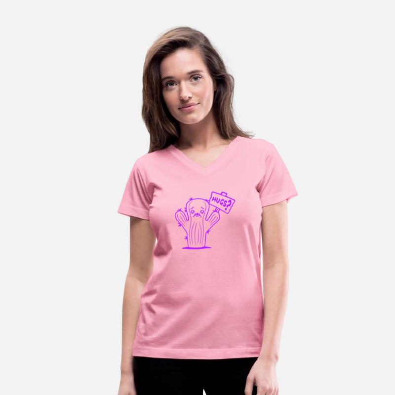 Funny Cactus Sad Face Hugs Sign Lonely Cry Comic