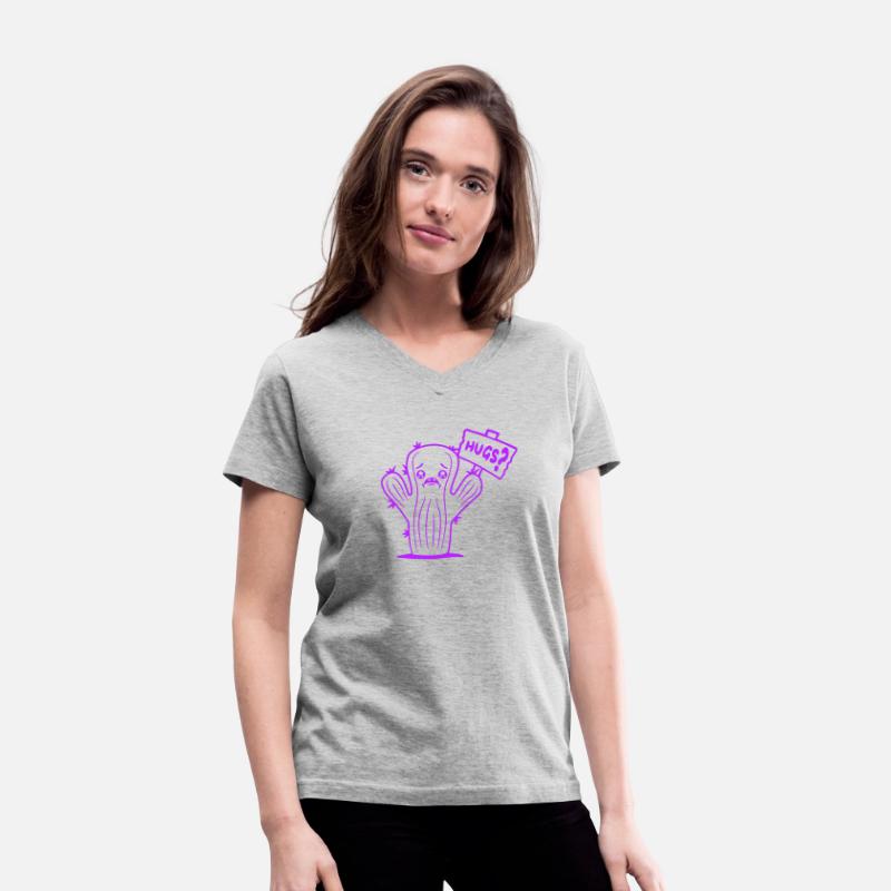 Funny Cactus Sad Face Hugs Sign Lonely Cry Comic
