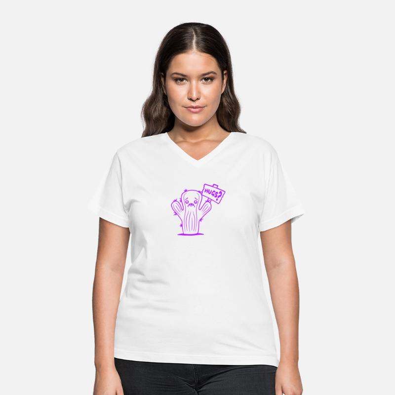 Funny Cactus Sad Face Hugs Sign Lonely Cry Comic