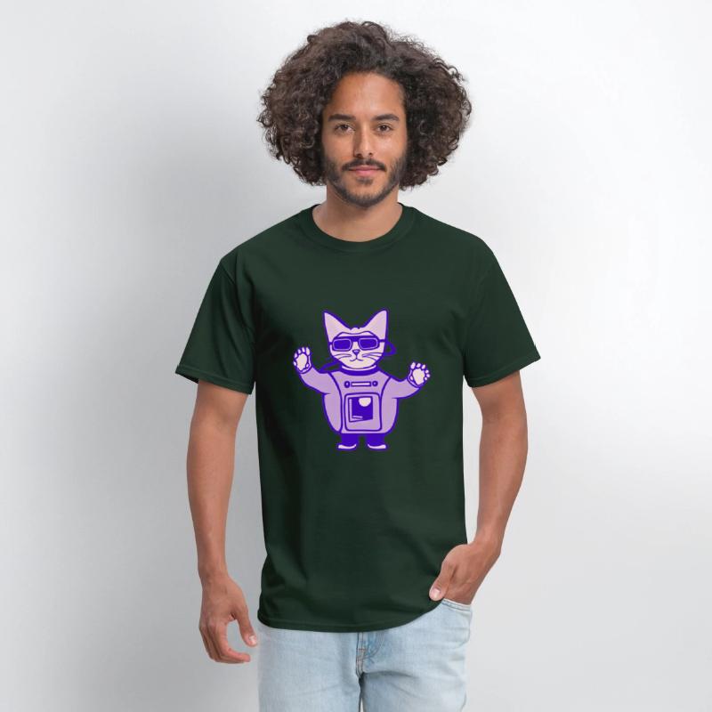 funny cat in astronaut suit funny animals