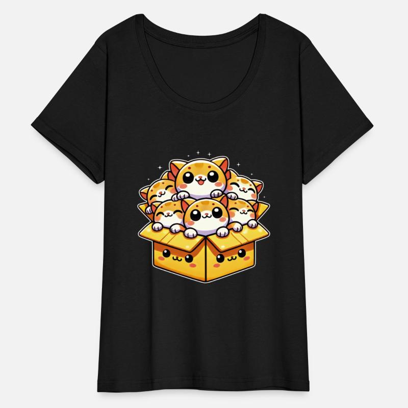 Funny Cute Cat Box Kawaii Kitten Nuggets Animal