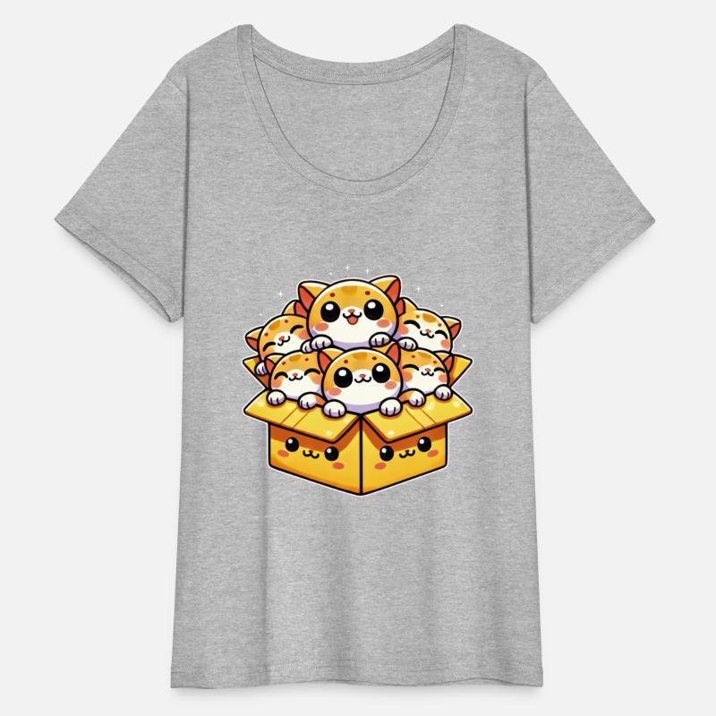 Funny Cute Cat Box Kawaii Kitten Nuggets Animal