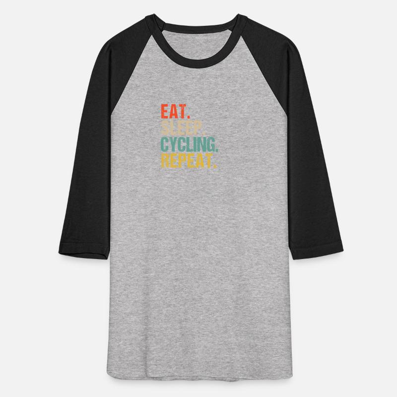 Funny Eat Sleep Cycling Repeat