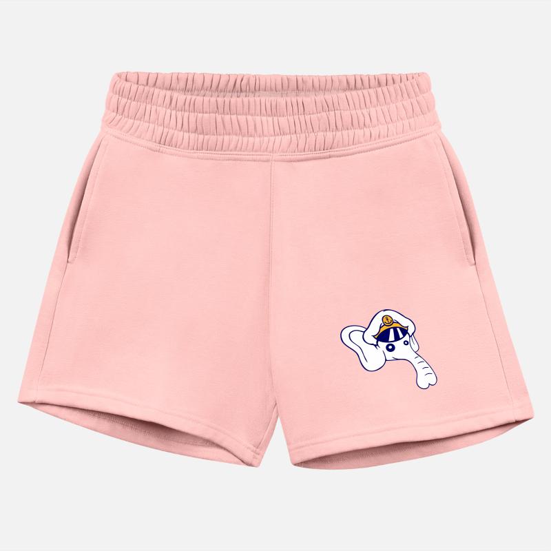 Funny Little Elephant Head Captain Cute Sweet Fun