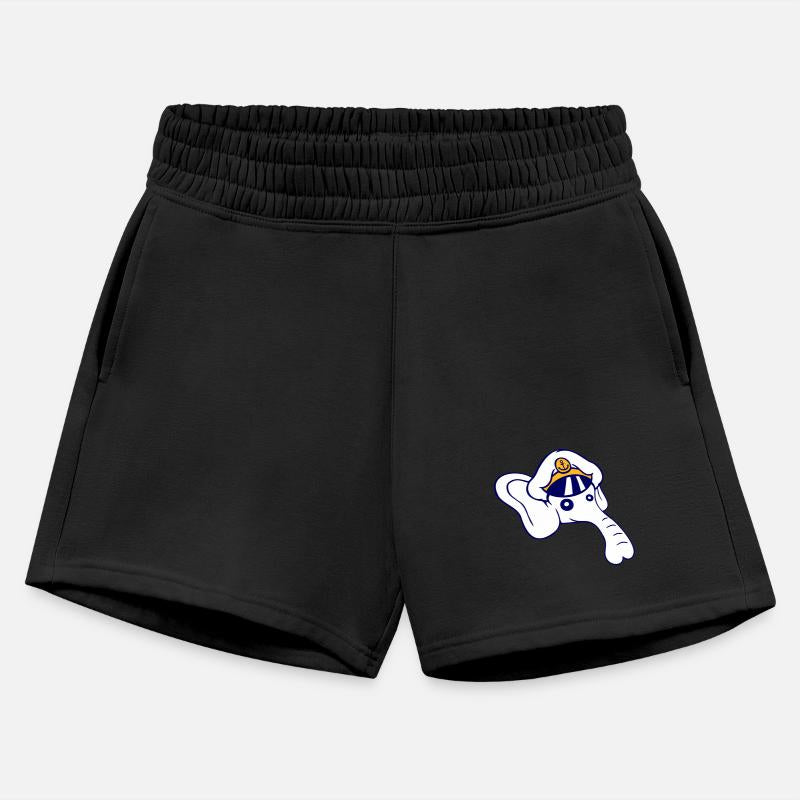 Funny Little Elephant Head Captain Cute Sweet Fun