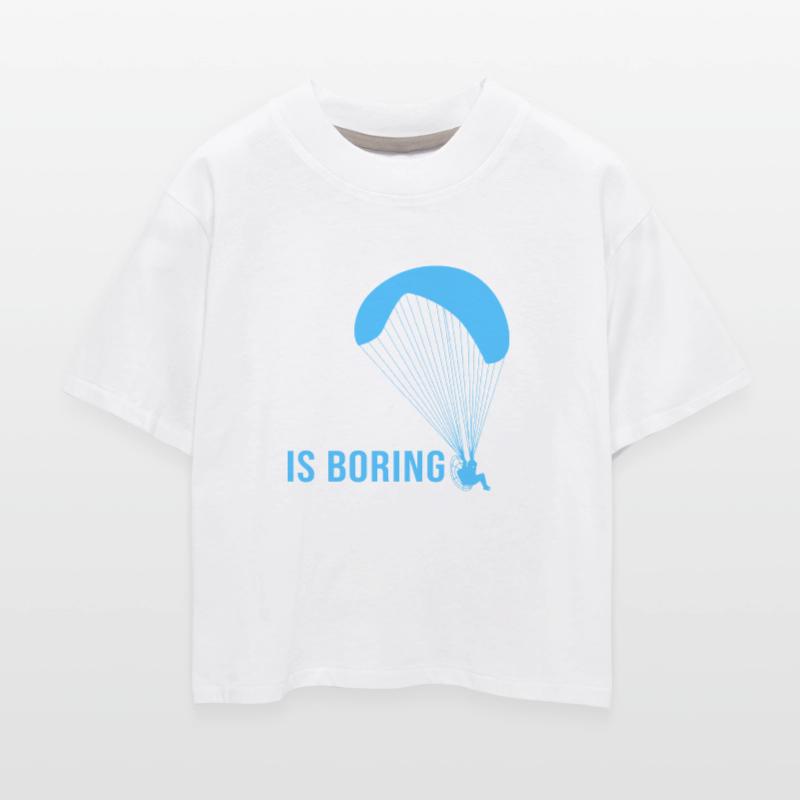 Funny Paragliding Being Normal Is Boring