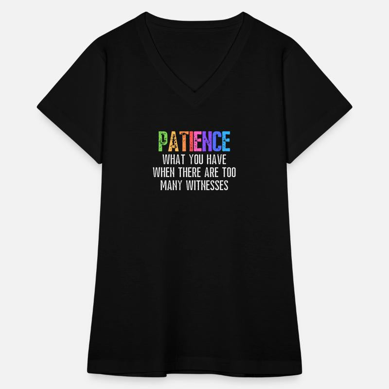 Funny Sarcastic Quote Saying Patience Definition