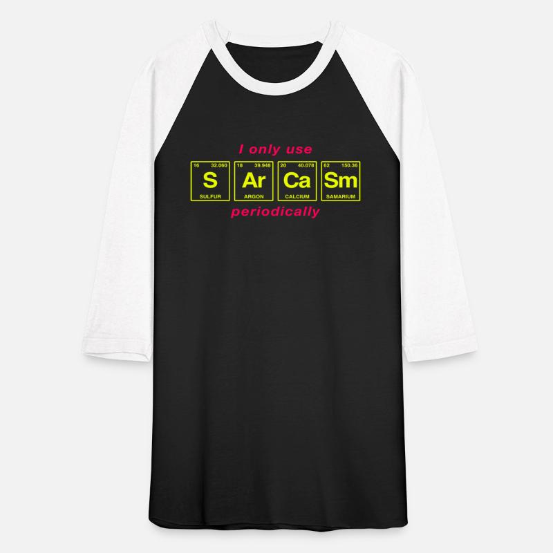 Funny saying: SARCASM - periodic system