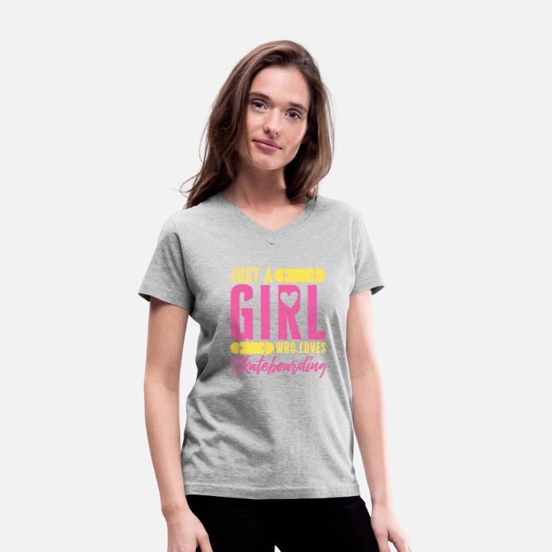 Funny Skateboard Just A Girl Who Loves Skateboardi