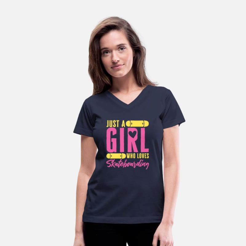 Funny Skateboard Just A Girl Who Loves Skateboardi