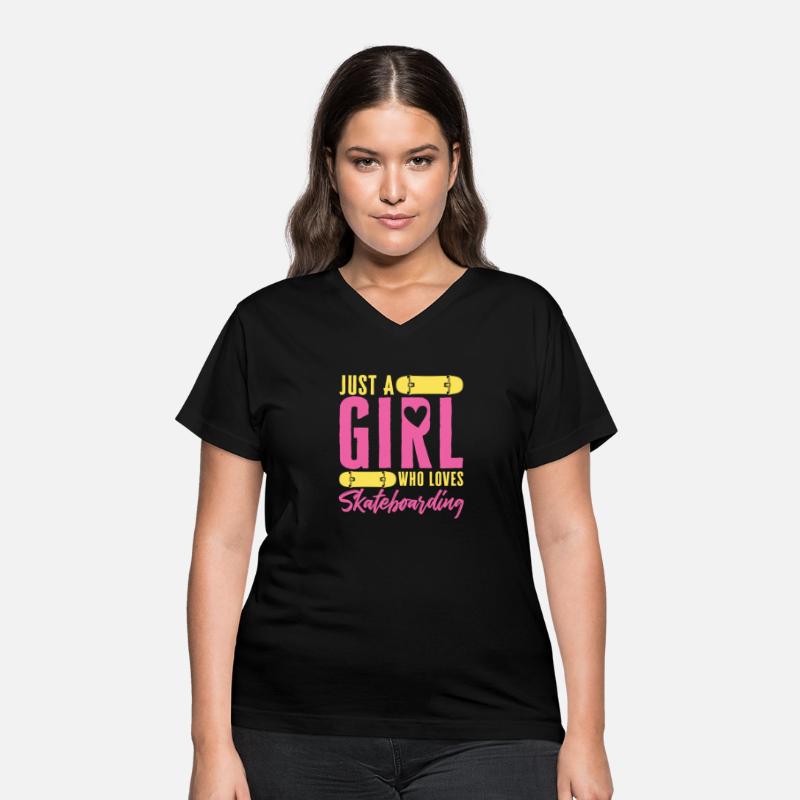 Funny Skateboard Just A Girl Who Loves Skateboardi