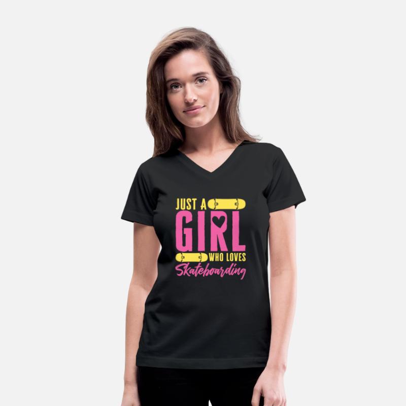 Funny Skateboard Just A Girl Who Loves Skateboardi