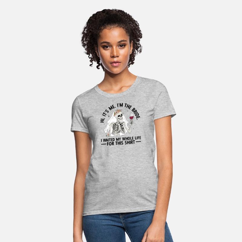 Funny Skeleton Bride Finally getting Married Shirt